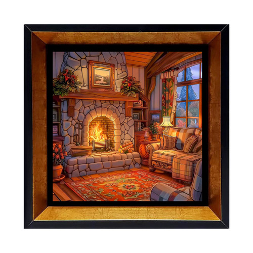 تصویر کاشی دکوری قابدار