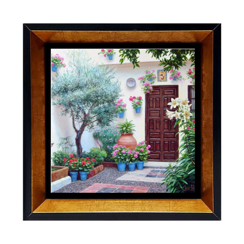 قیمت قاب کاشی با قاب چوبی