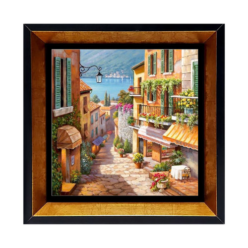 تصویر قاب کاشی سرامیکی مربعی