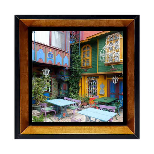 تصویر قاب عکس کاشی سرامیکی لعابدار