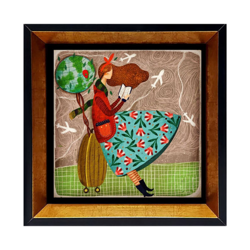 عکس تابلو کاشی سرامیکی هنری