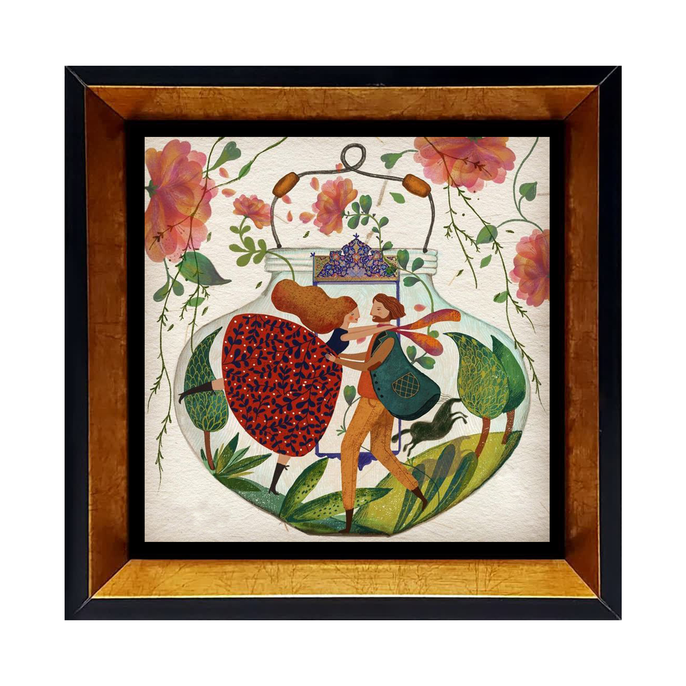 فروش قاب عکس کاشی مربعی