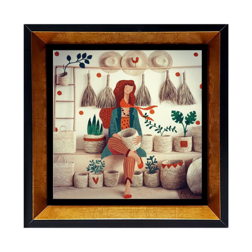 خرید تابلو عکس کاشی مربعی