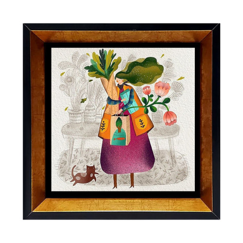 قیمت تابلو کاشی مربعی سرامیکی هنری