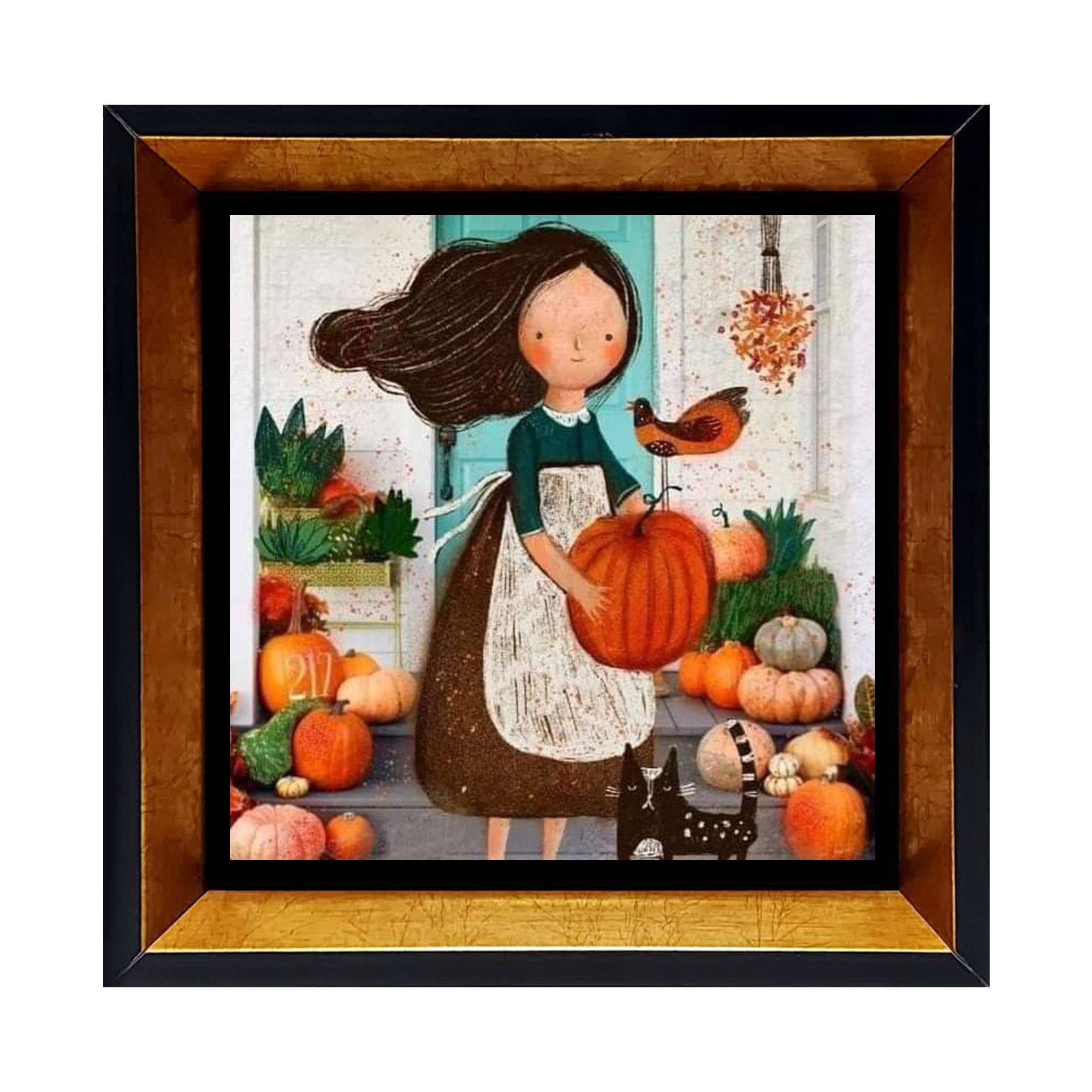 خرید تابلو دکوراتیو کاشی لعابدار قابدار