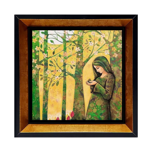 خرید قاب دکوراتیو کاشی لعابدار