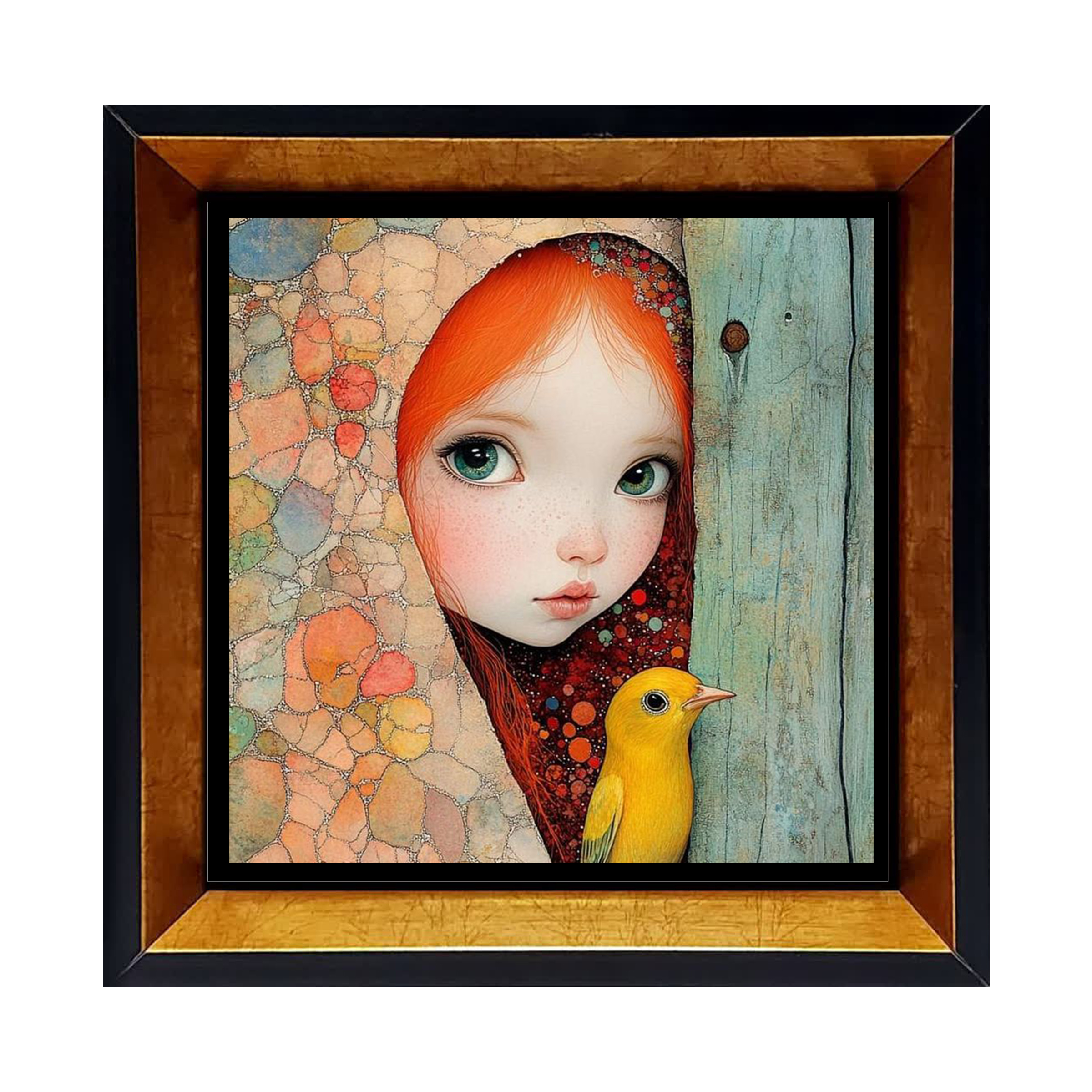 خرید تابلو سرامیک قابدار مربع