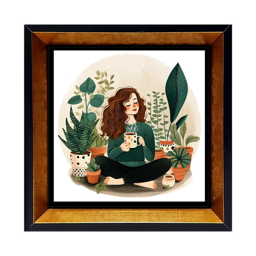 فروش قاب کاشی جدید مدل گلدان