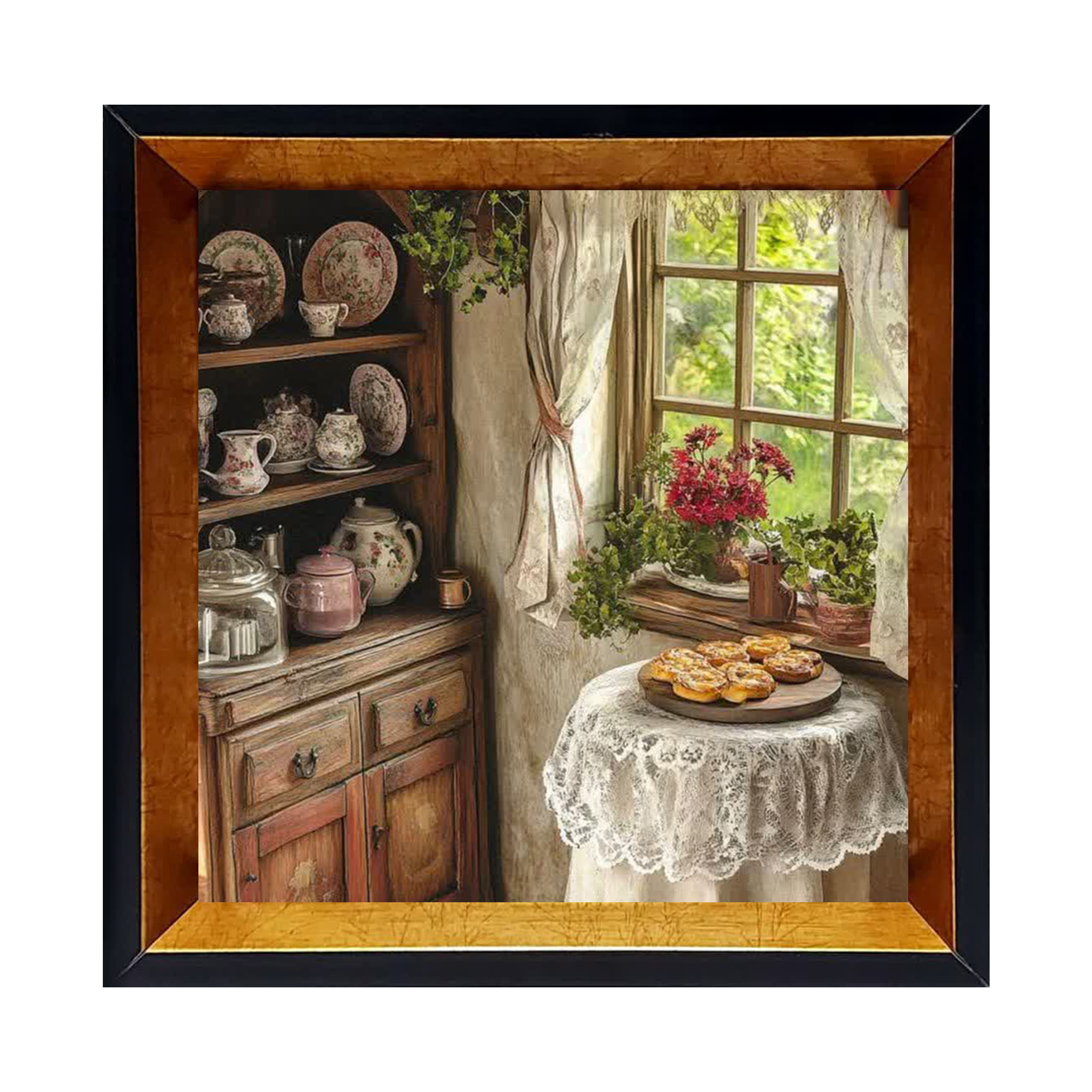 تابلو کاشی کیک پزی