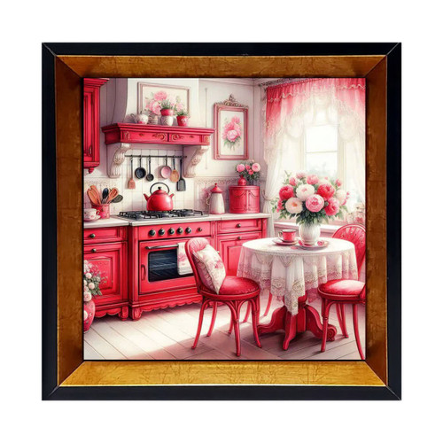 خرید تابلو کاشی برای دیزاین صورتی