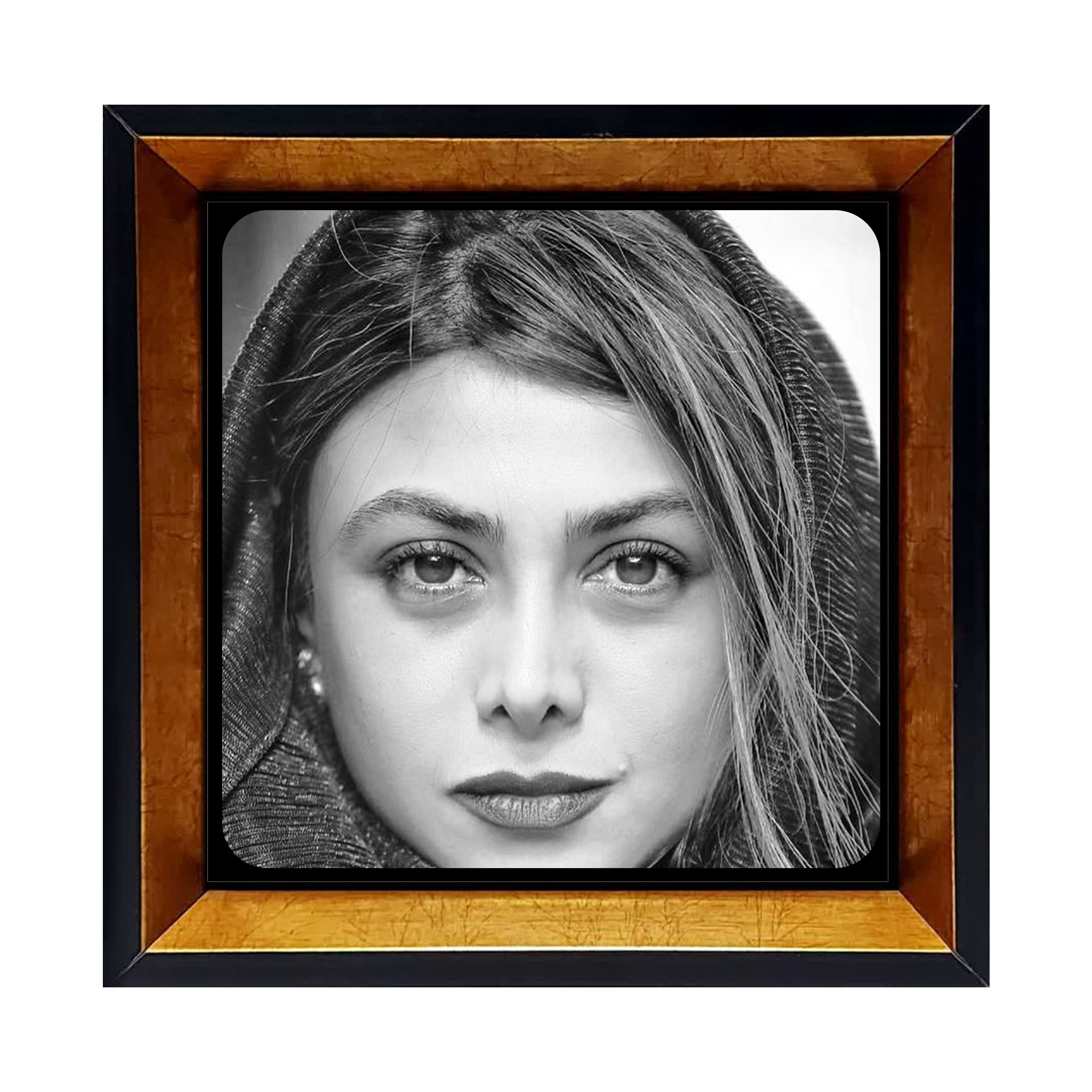 خرید تابلو کاشی بازیگران مدل آزاده صمدی