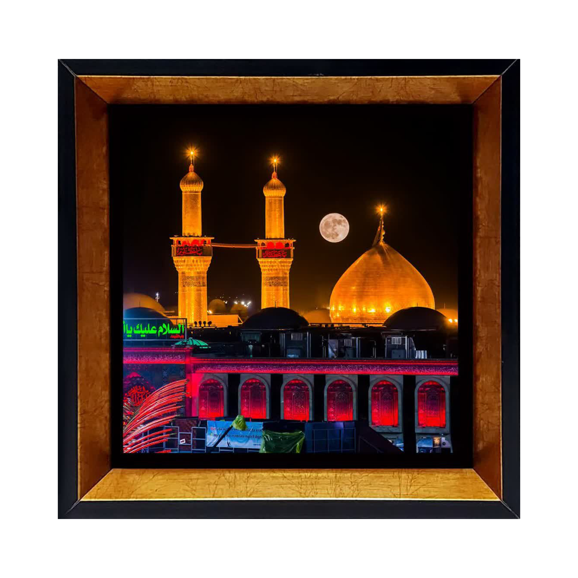 خرید اینترنتی قاب کاشی مذهبی دکوراتیو