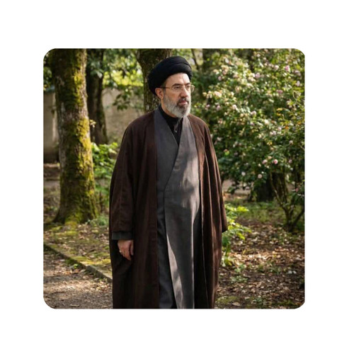 عکس کاشی دکوری آیت الله مجتبی خامنه ای